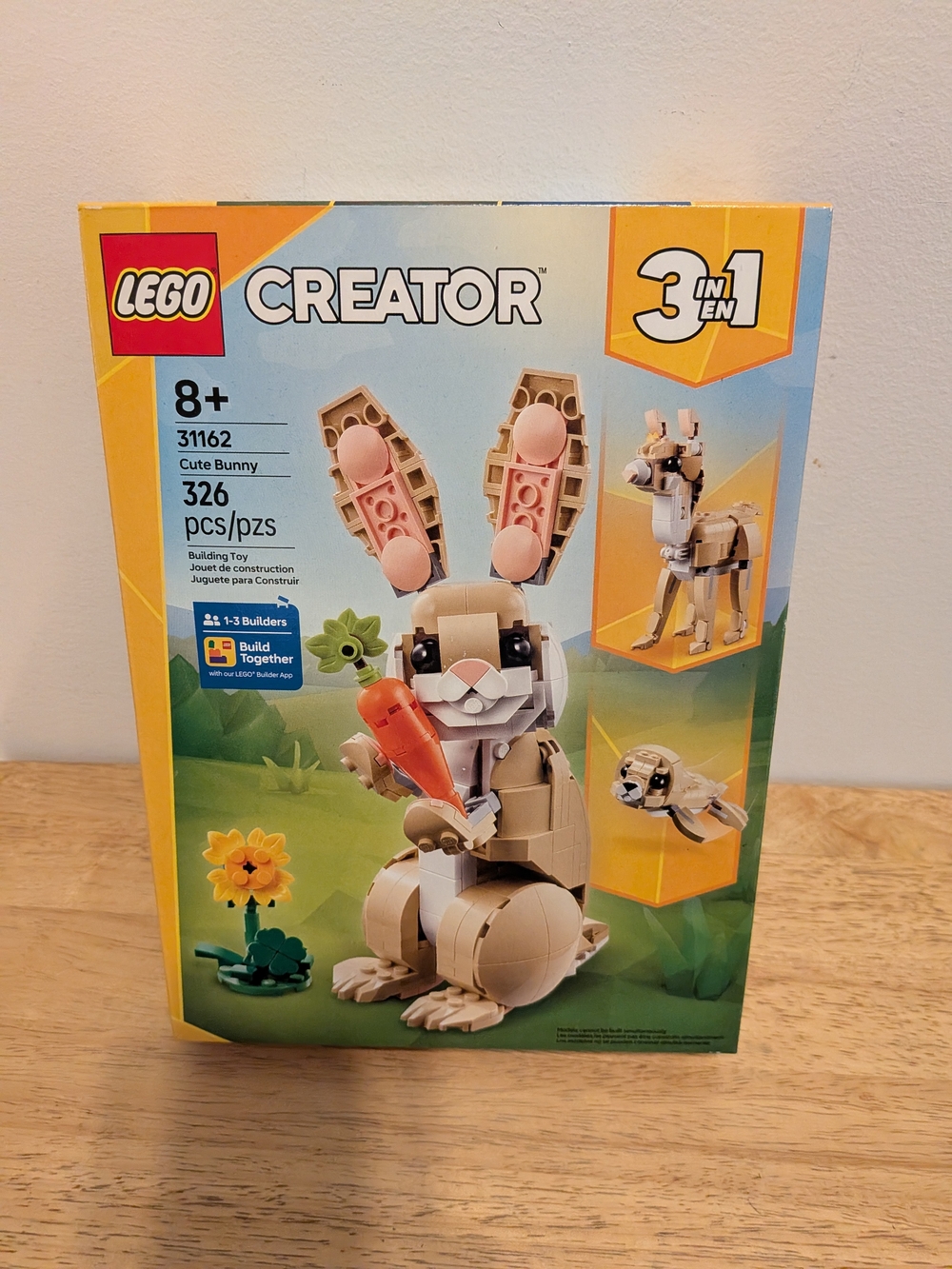 LEGO Creator Bunny Building Set - Tan, White & Pink